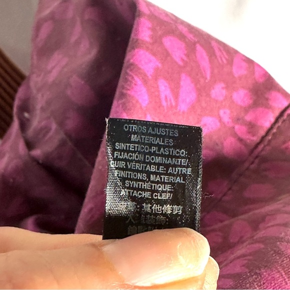 Fossil Key-Per Multicolor Coated Canvas Crossbody Festival Y2K Retro Lightweight - Picture 10 of 15